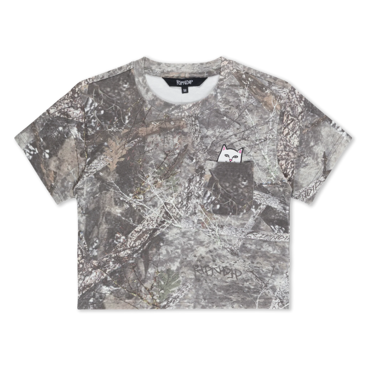 GIRLS S/S CROP POCKET NERMAL - RT